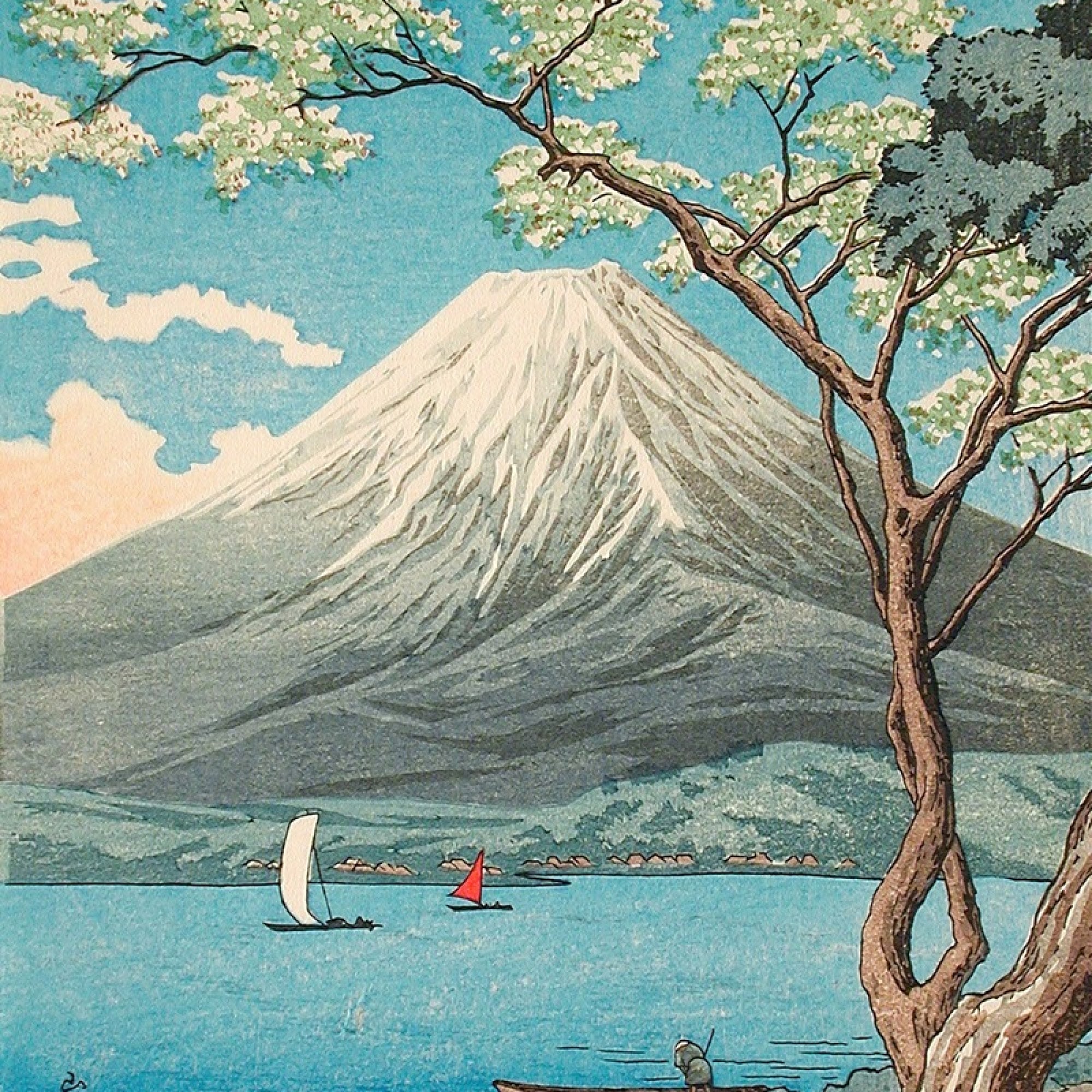 Mount Fuji from Lake Yamanaka – MoFA