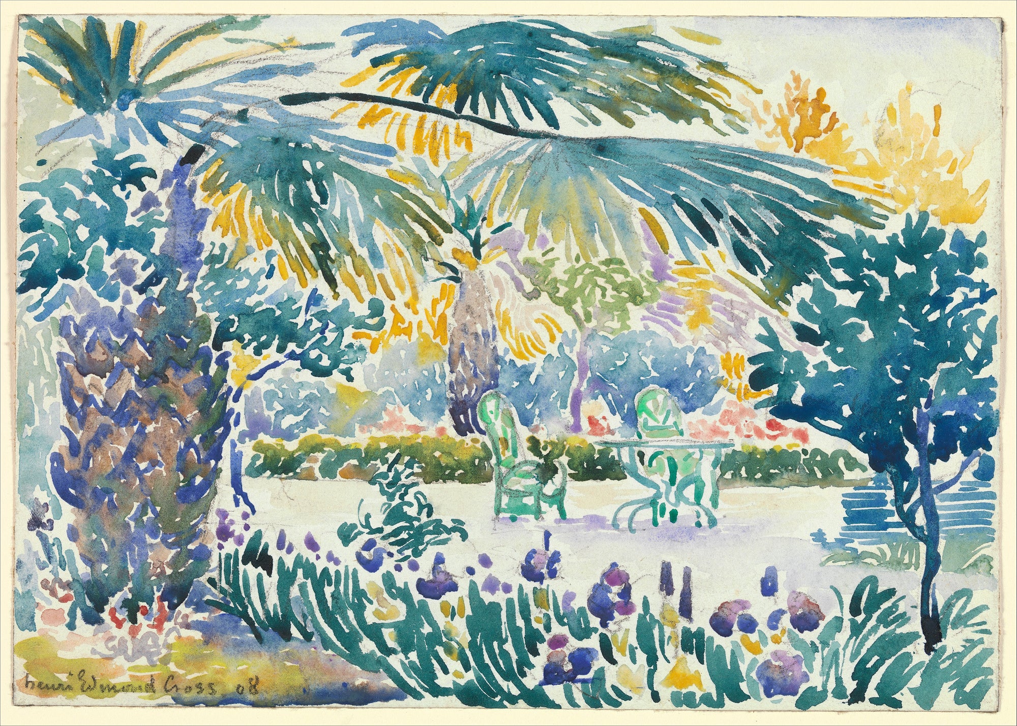Garden of the Painter at Saint Clair